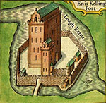 Map inset of Ennisfort.