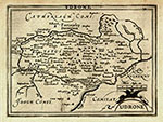 Mercator map of Udrone (1607)