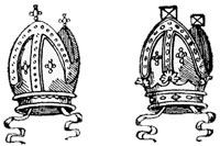 bishop's mitre