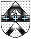 Shield with small crosses on fess highlighted.